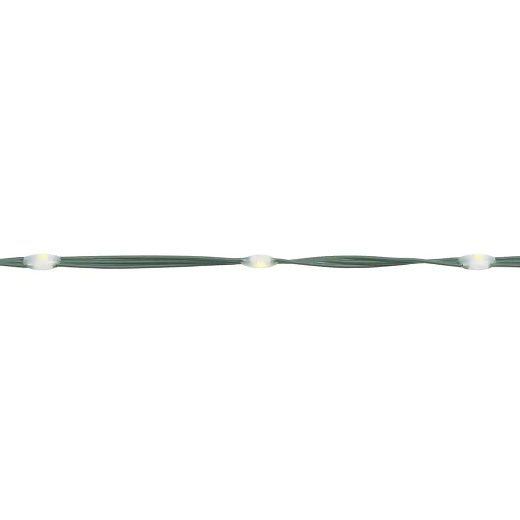 LED Christmas Tree Cool White 100.5 x 100.5 x 304 cm 8 Flash Modes Indoor Outdoor Holiday Decoration