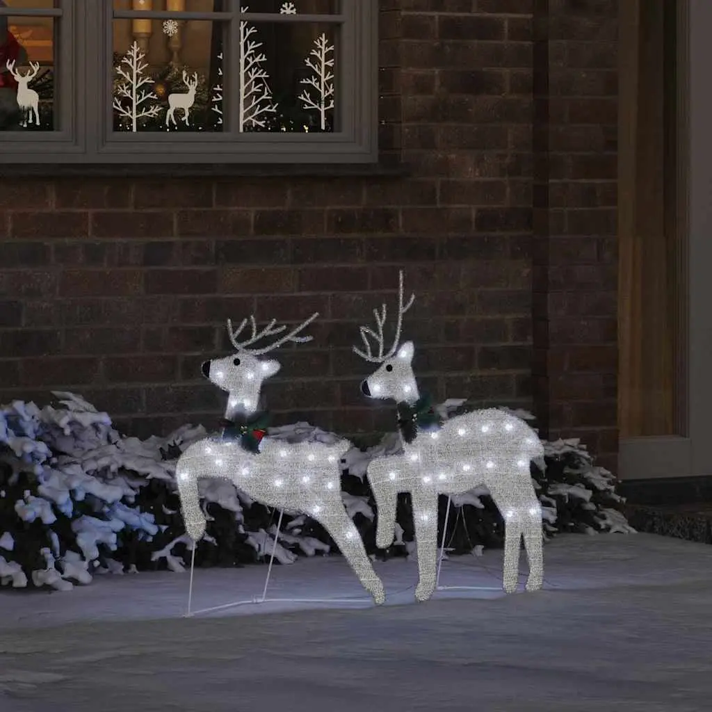 LED Reindeer Christmas Decorations Cold White Indoor Outdoor Holiday Ornaments