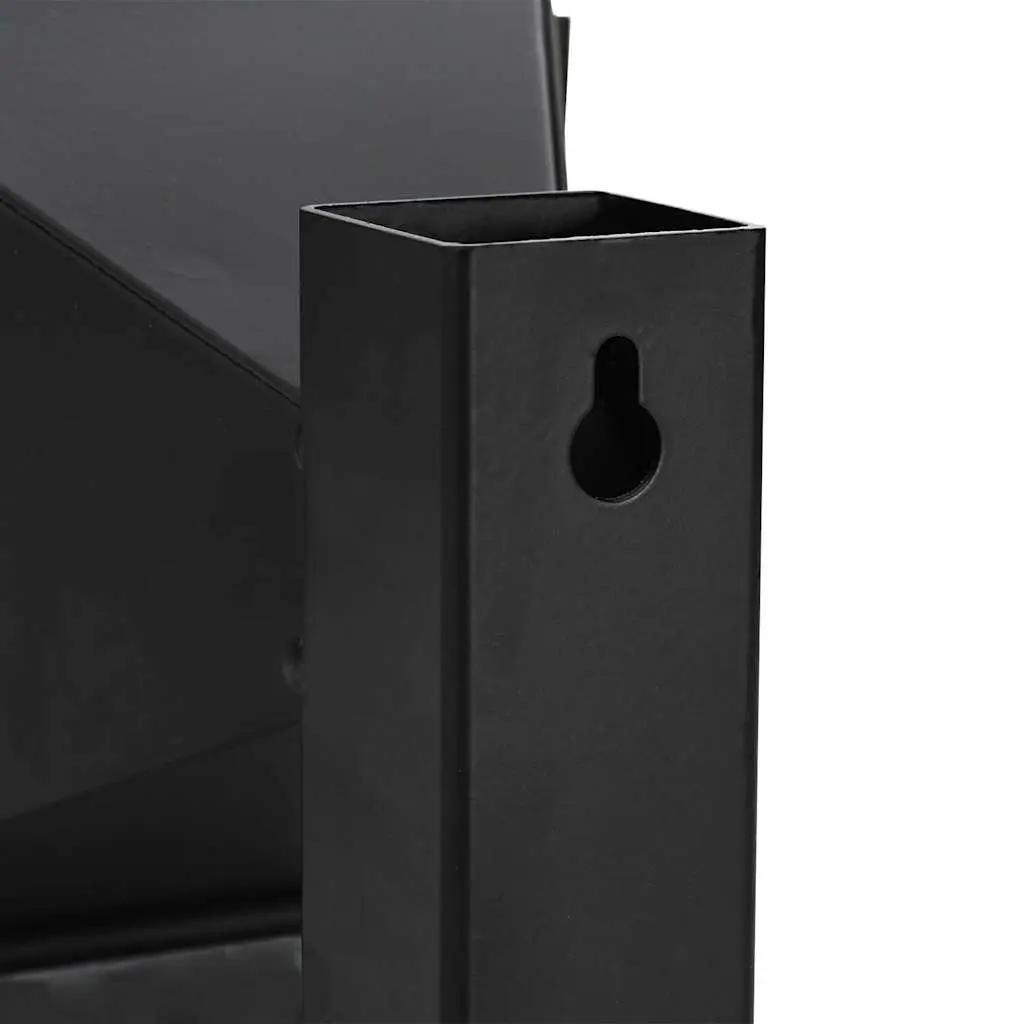 Pellet Trap Shooting Target 17.5cm Steel Frame Black Indoor Outdoor Range
