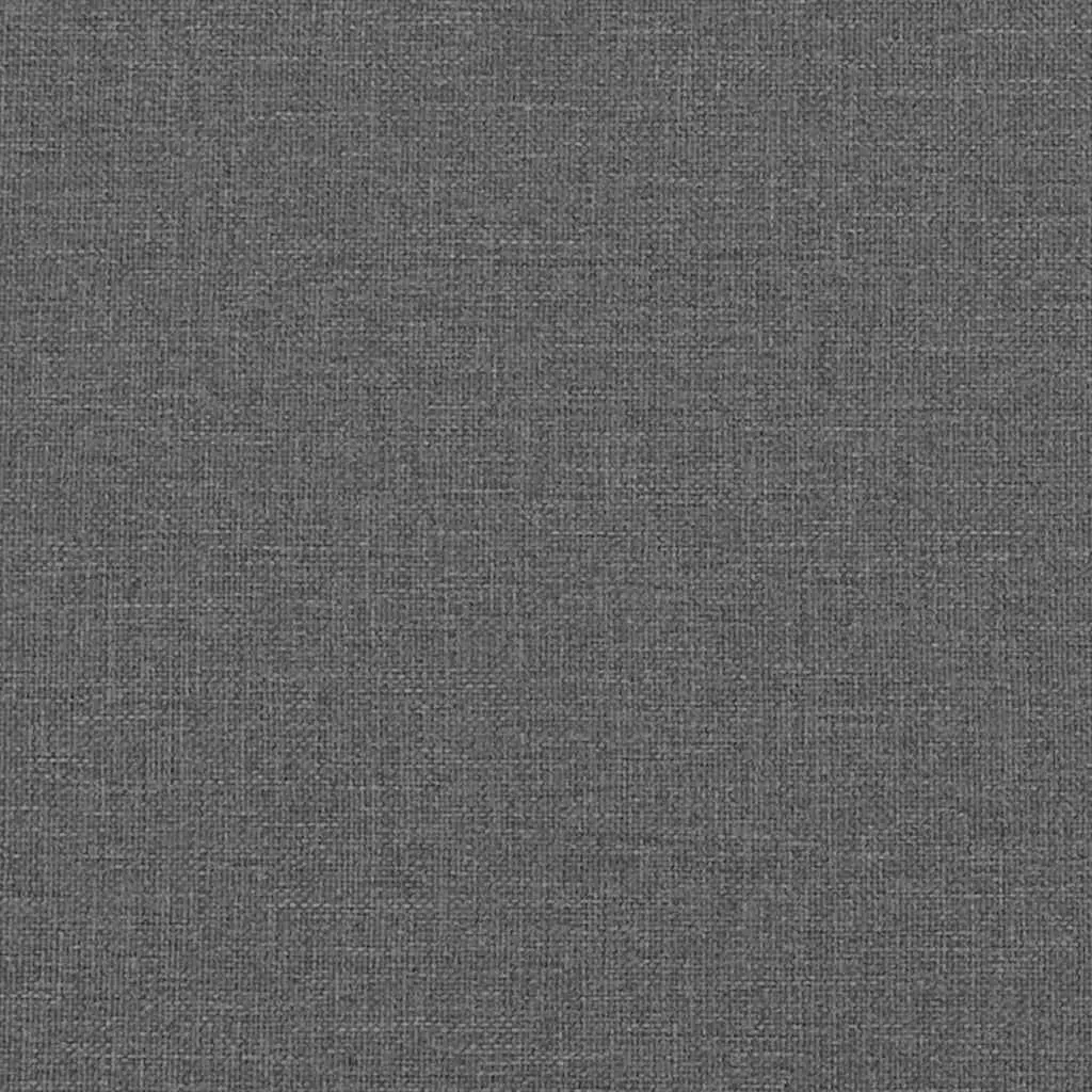 Back Pillow Dark Grey 160 x 19 x 50 cm Indoor Support Cushion
