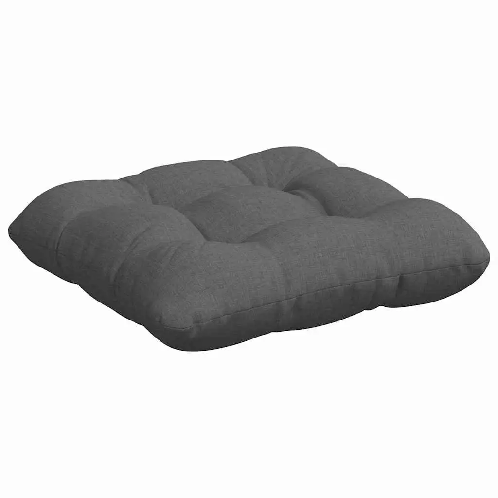 Seat Cushions Grey 40x40x12 cm Modern Indoor Chair Sofa Cushion Set