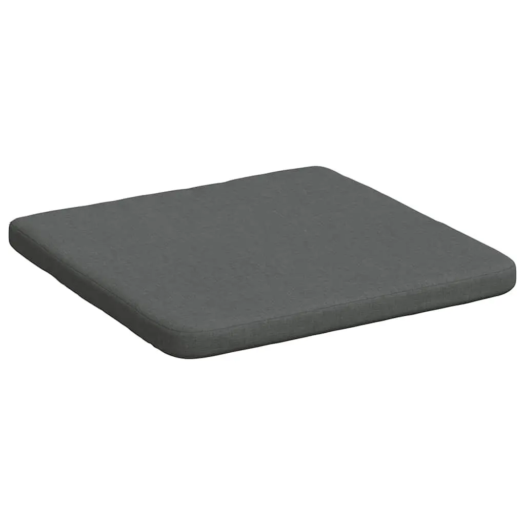 Seat Cushions Dark Grey 40x40x3cm Indoor Chair Sofa Cushion Set 4 Piece