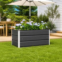 Your Friendly Anthracite Steel Planter for Gardens