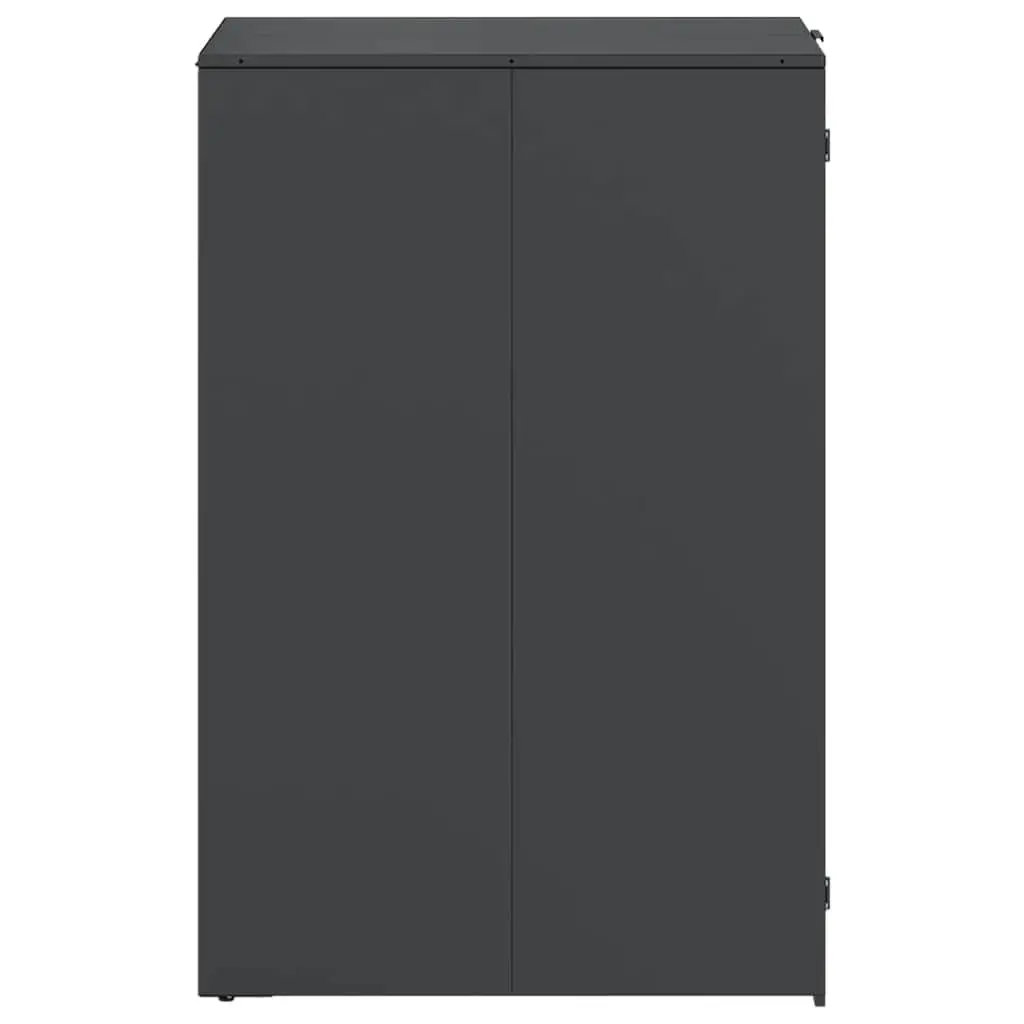 Wheelie Bin Storage Enclosure Gas Lift Lid Anthracite 240L Outdoor Waste