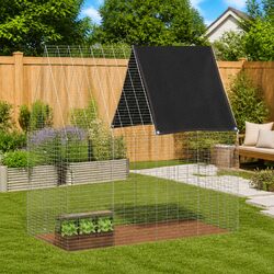 Compact and Durable Outdoor Small Animal Habitat Cage