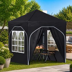 Pop-up Party Tent 192x192cm Outdoor Canopy Gazebo Waterproof UV-Resistant Garden