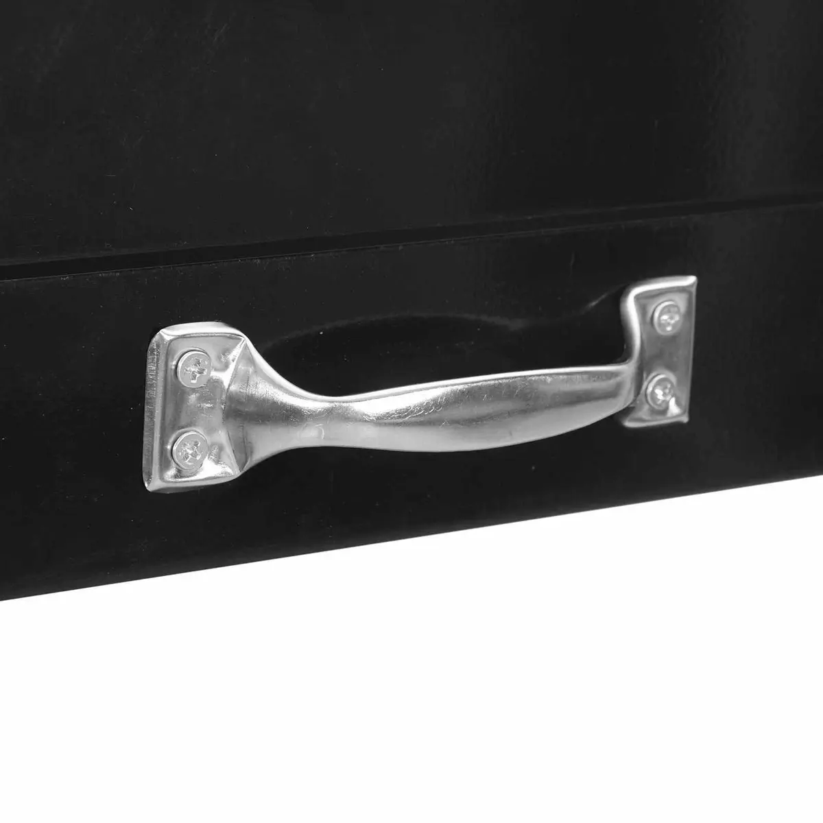 Workbench Black 80 x 40 x 91 cm Engineered Wood Metal Frame Pegboard Drawer Shelving