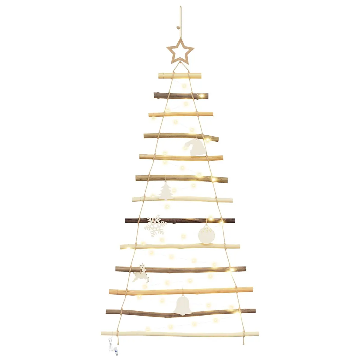 120cm Hanging Christmas Tree with LED Lights