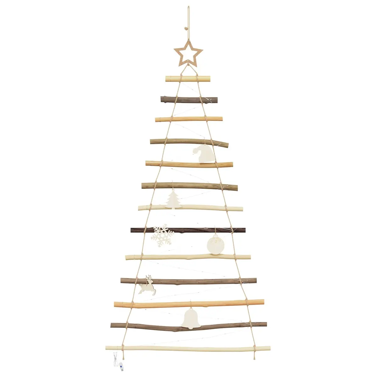 120cm Hanging Christmas Tree with LED Lights