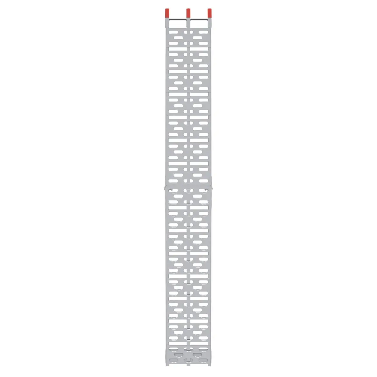 Foldable Motorcycle Ramp Silver 340 kg Capacity Non-slip Surface