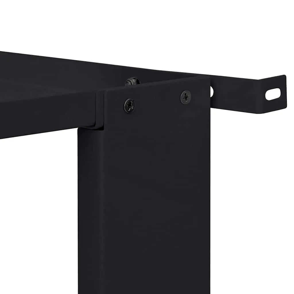 Washing Machine Pedestal Black Steel 2 Pieces Adjustable Foot Pads Laundry Room Elevator Stand