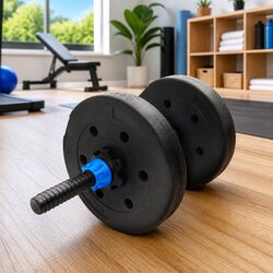 Compact 10 kg Weight Plates for Efficient Workouts