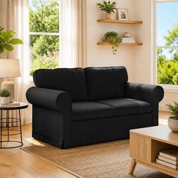 Modern Black Modular Sofa for Your Living Room