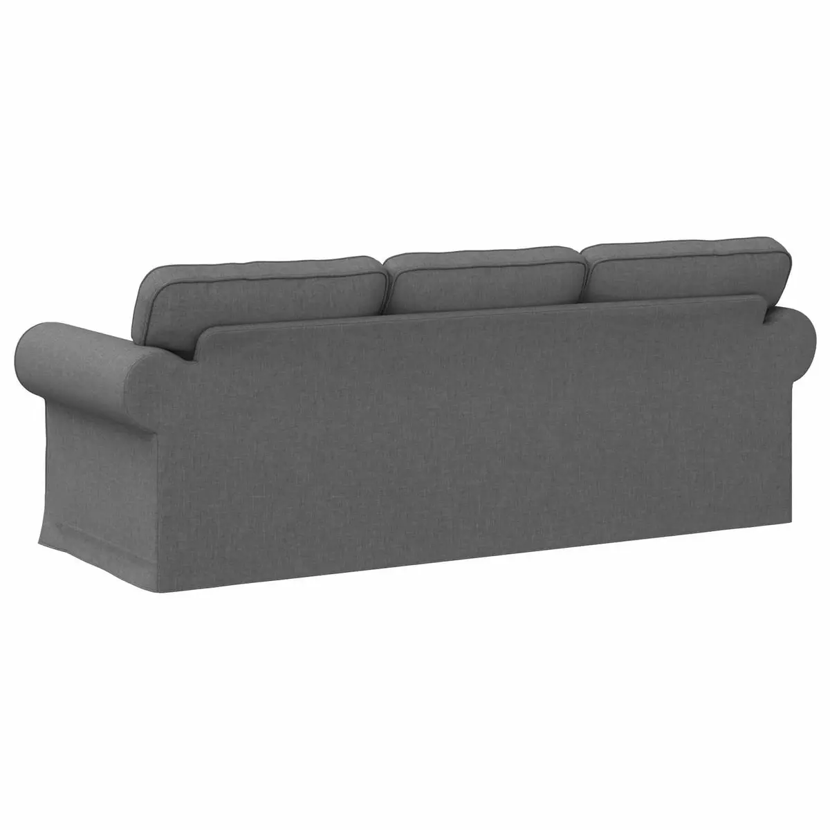 Modern Sofa Dark Grey Modular Sectional Living Room Furniture 215x82x80cm