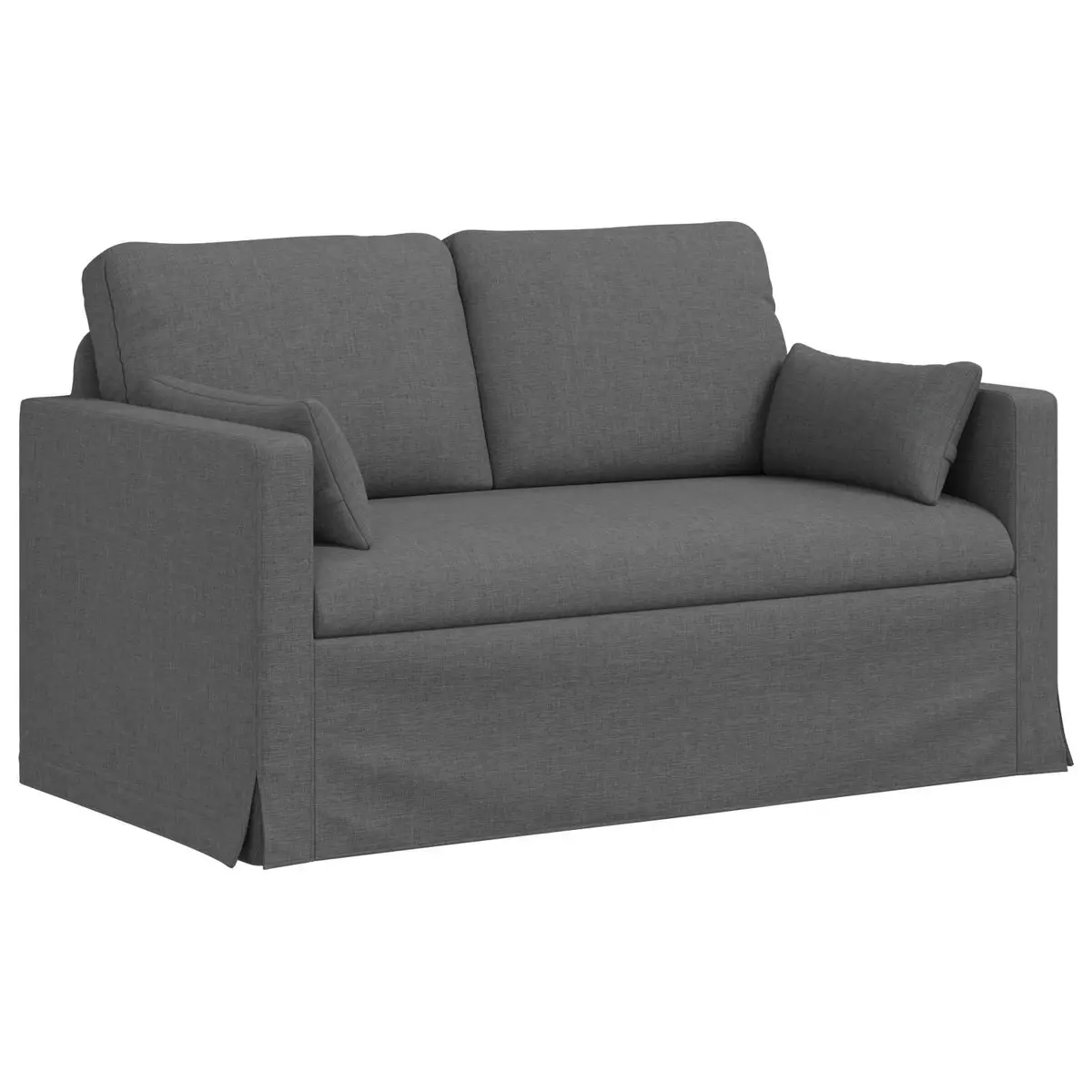 Grey Fabric Sofa Modern Living Room Sectional Modular Lounge 139cm Wide Couch