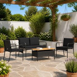 Compact Garden Furniture Set: Comfort and Style Combined
