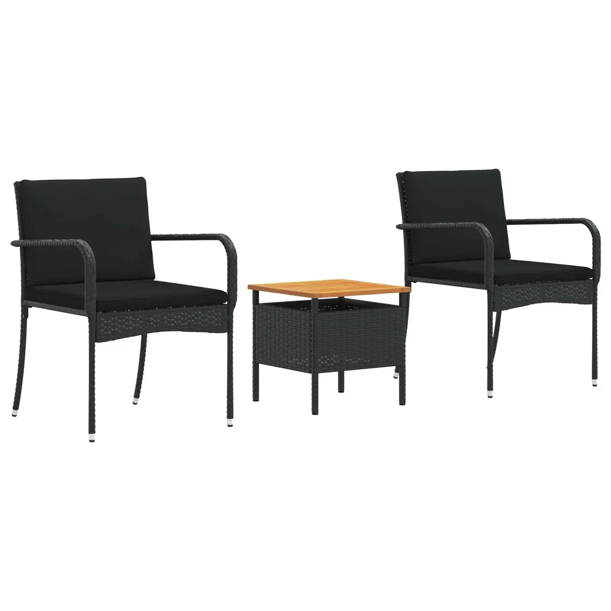 Garden Furniture Set with Cushions Steel Frame Outdoor Patio Seating Dining