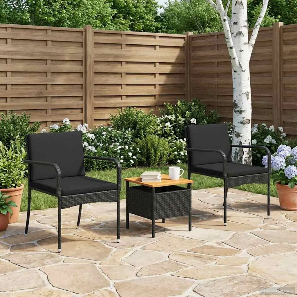 Garden Furniture Set with Cushions Steel Frame Outdoor Patio Seating Dining