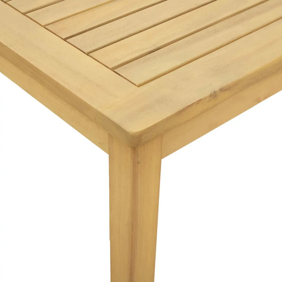 Solid Acacia Wood Coffee Table 110 x 60 x 45 cm Garden Patio Outdoor Indoor