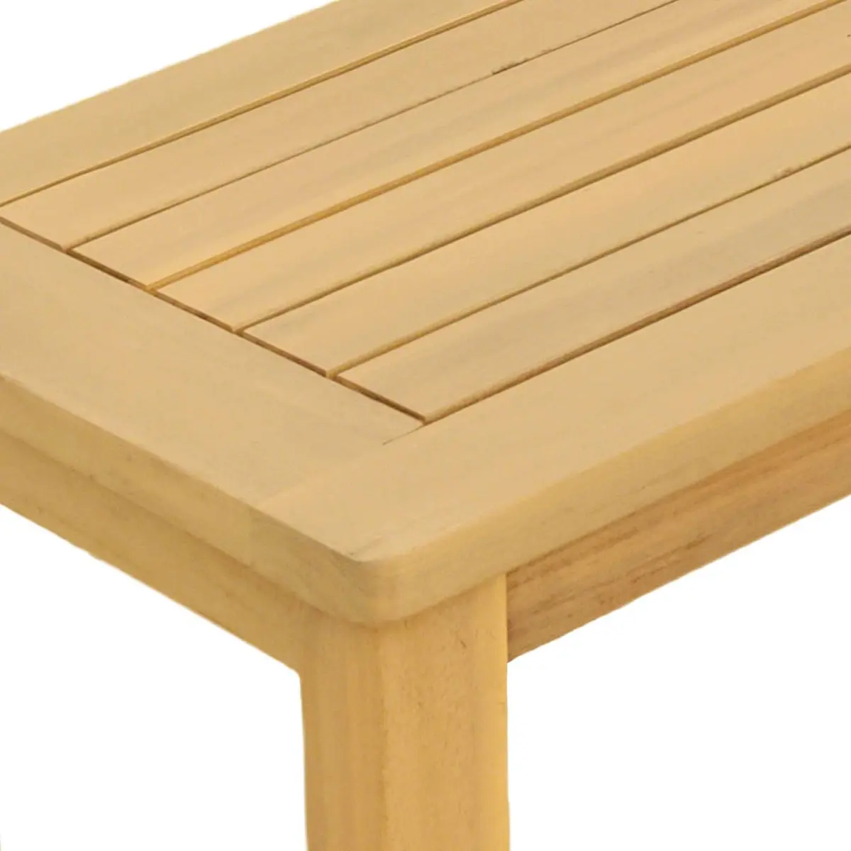 Garden Console Table Outdoor Furniture Solid Wood Plant Display Shelf Stand
