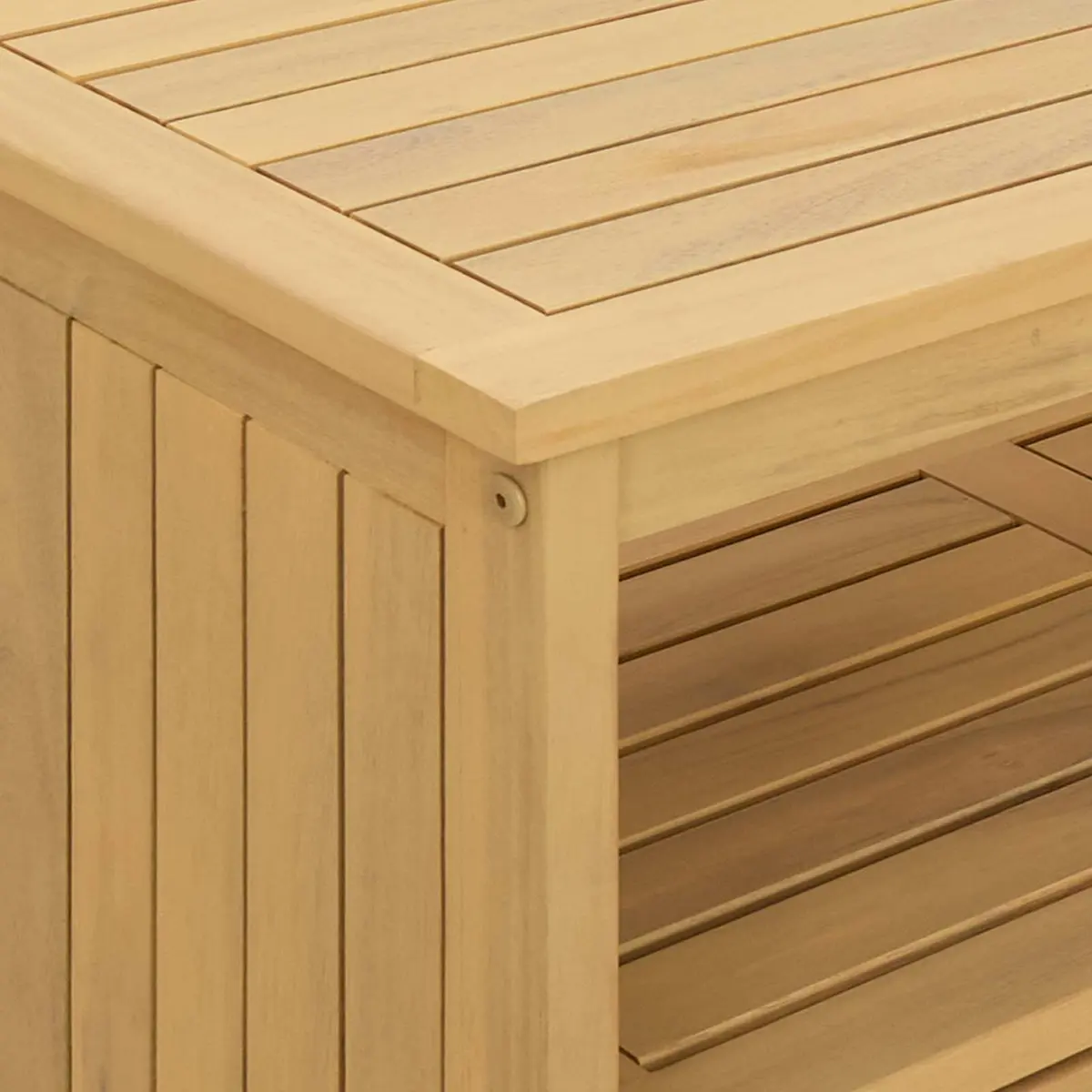 Garden Console Table with Storage