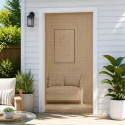 Friendly Bamboo Insect Door Curtain - Perfect for Your Home