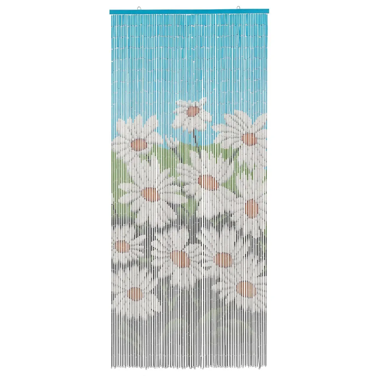 Insect Door Curtain Multicolour 200 x 90 cm Bamboo Window Screen Divider