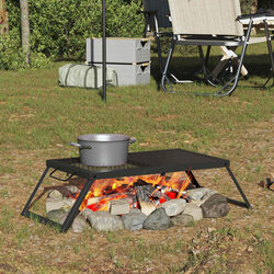 Compact Foldable Camping Grill for All Your Adventures