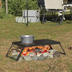 Compact Foldable Camping Grill for All Your Adventures
