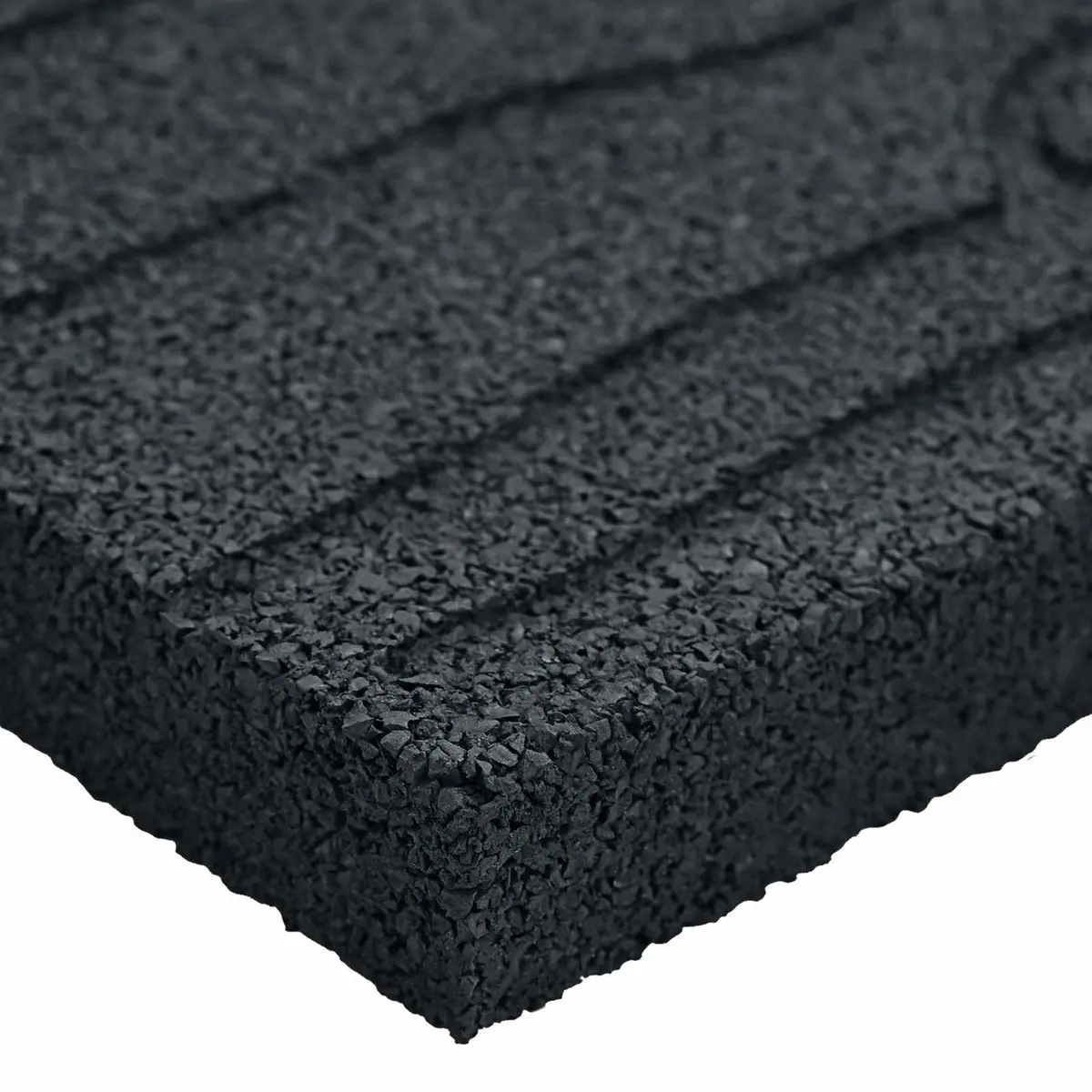 Stepping Stone Black 60.5 x 25 x 2 cm Slip-Resistant Outdoor Garden Pathway 6 Piece