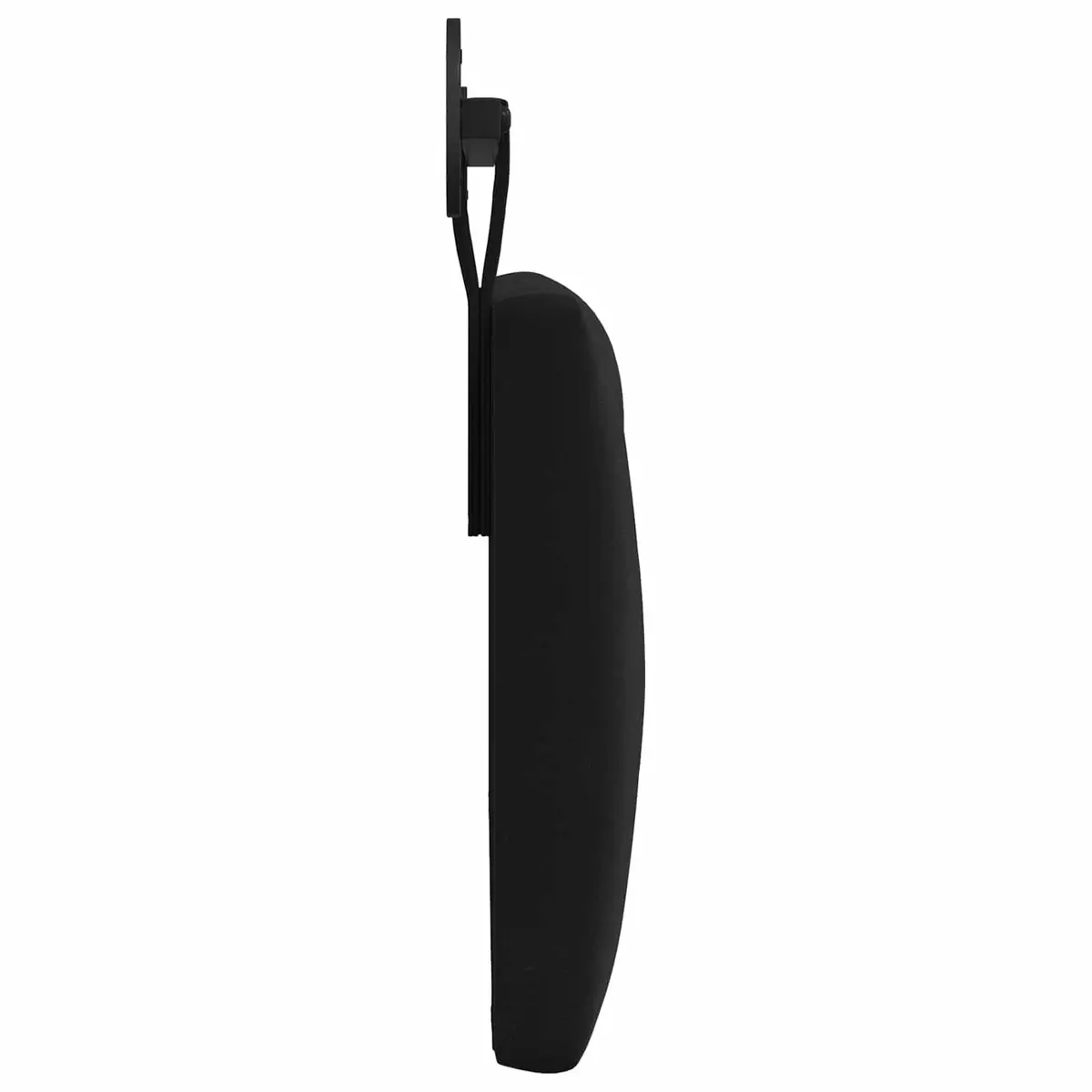 Hanging Headboard with LED Light Button Tufted Velvet Modern Bedroom Wall Mount