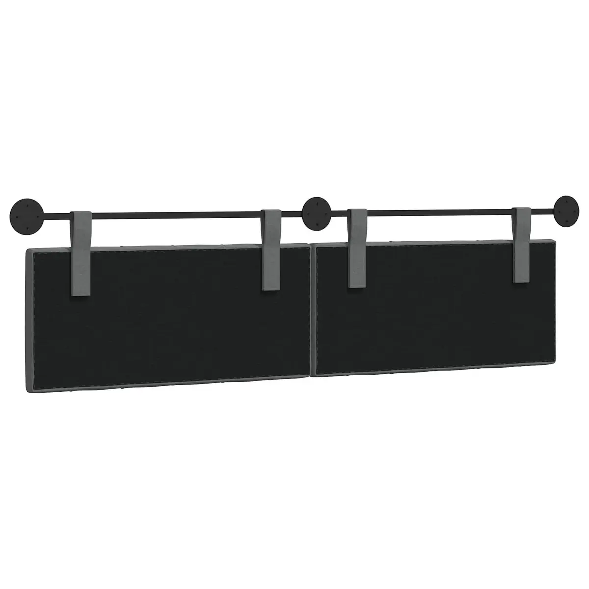 Hanging Headboard Wall-Mounted Bedroom Living Room Upholstered Button-Tufted