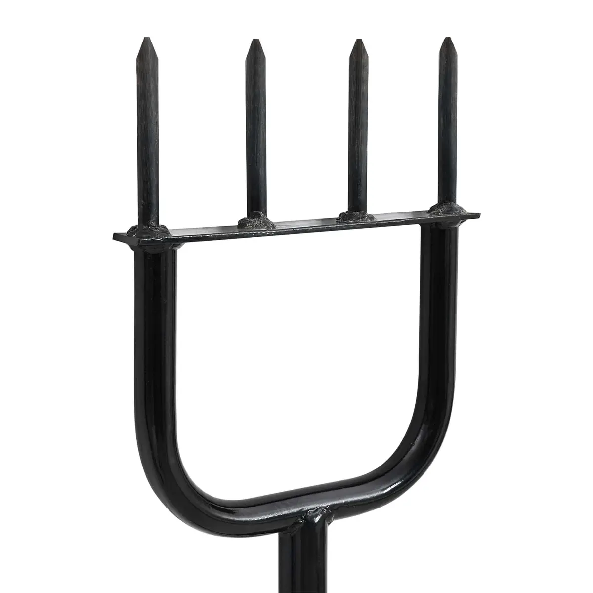 Lawn Aerator Tool Rectangular Garden Soil Aerating Black Outdoor 95 x 27 cm