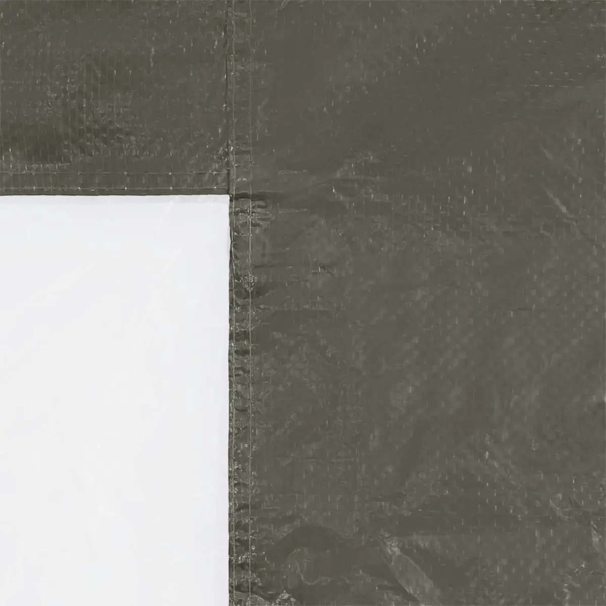 Party Tent Sidewall Anthracite 400 x 195 cm Durable Marquee Wall Panel with Window