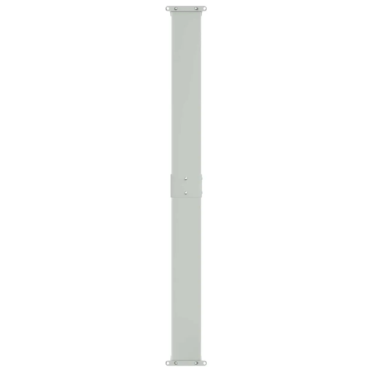 Retractable Side Awning Taupe 117 x 600 cm Outdoor Garden Patio Shade Privacy Screen