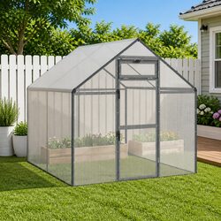 Bird Cage Anthracite Outdoor Garden Aviary Welded Wire Mesh Waterproof UV