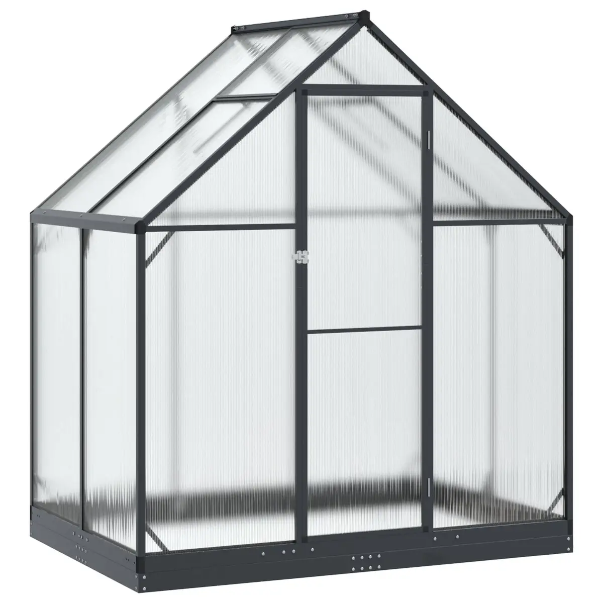 Garden Greenhouse Tunnel Anthracite Adjustable Height Weather Resistant