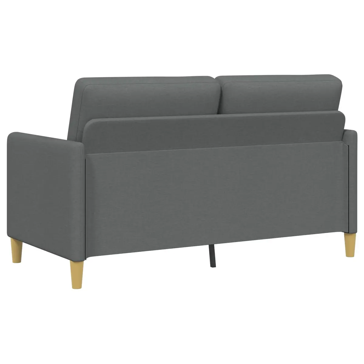 Dark Grey Storage Sofa 152cm Modern Lift-Up Seat Living Room Furniture