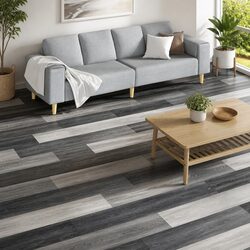 Effortless Flooring with Self-Adhesive PVC Planks