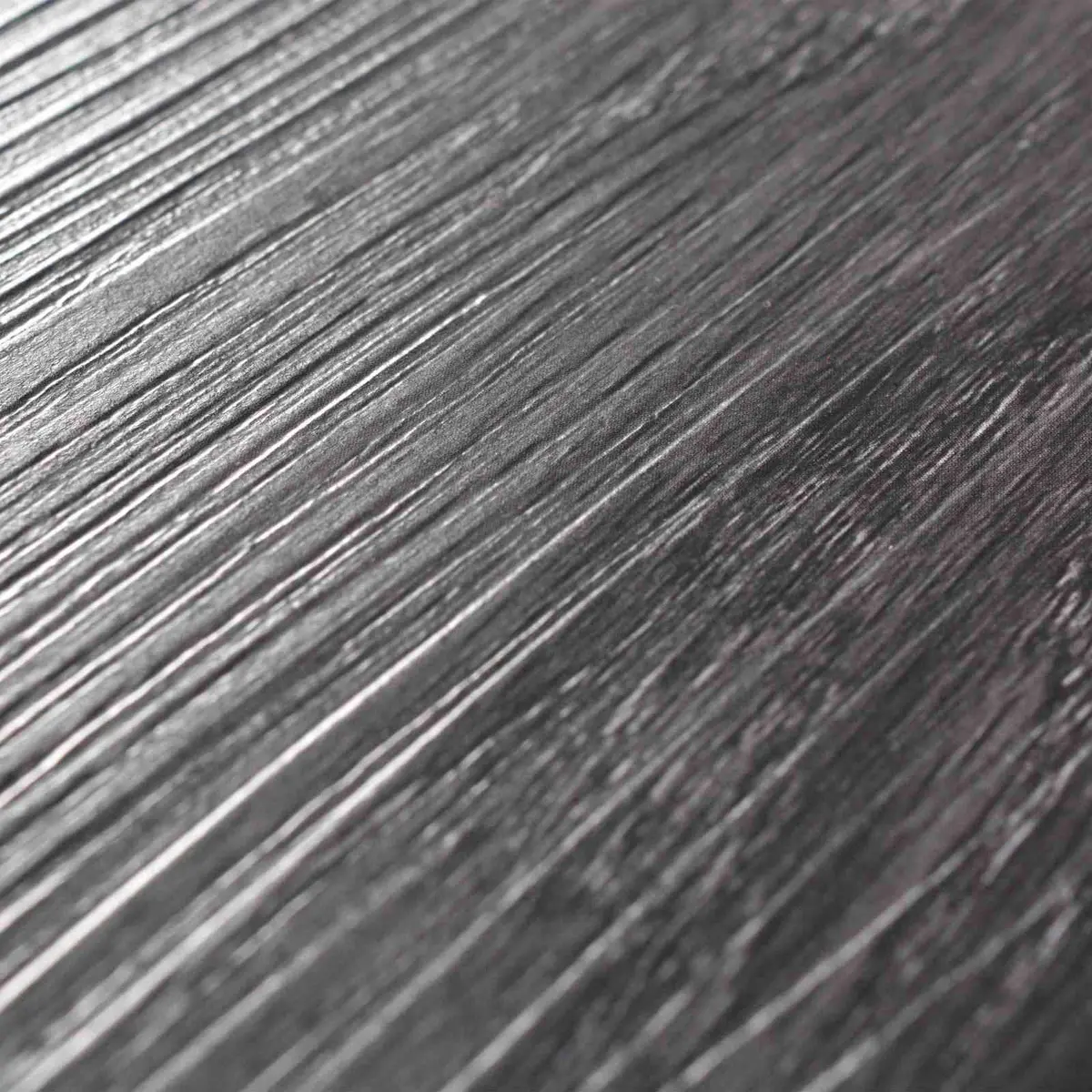 Self-Adhesive PVC Flooring Planks Black White 18 Piece DIY Indoor Floor