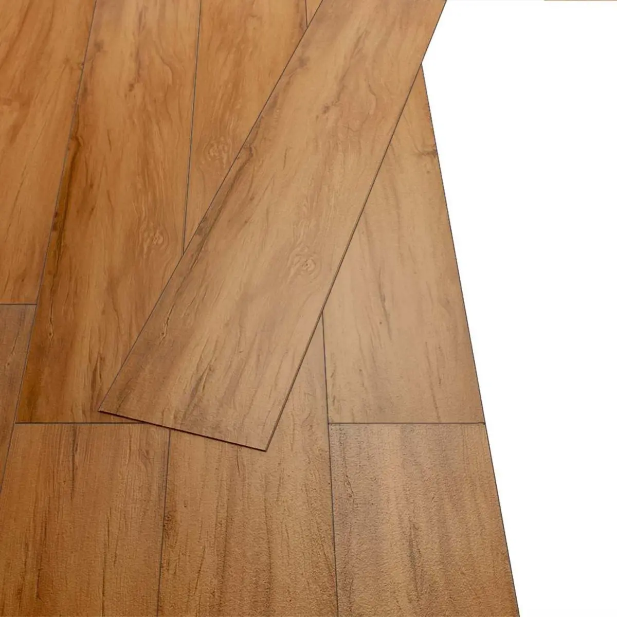 PVC Flooring Planks 36 pcs Self-Adhesive Brown Indoor 5.02 m² Modern Design