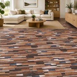 Self-Adhesive Flooring Planks, 36 pcs Multicolour