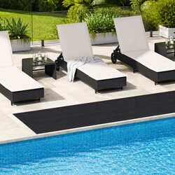 Black Outdoor Rubber Floor Mat - Perfect for Any Space