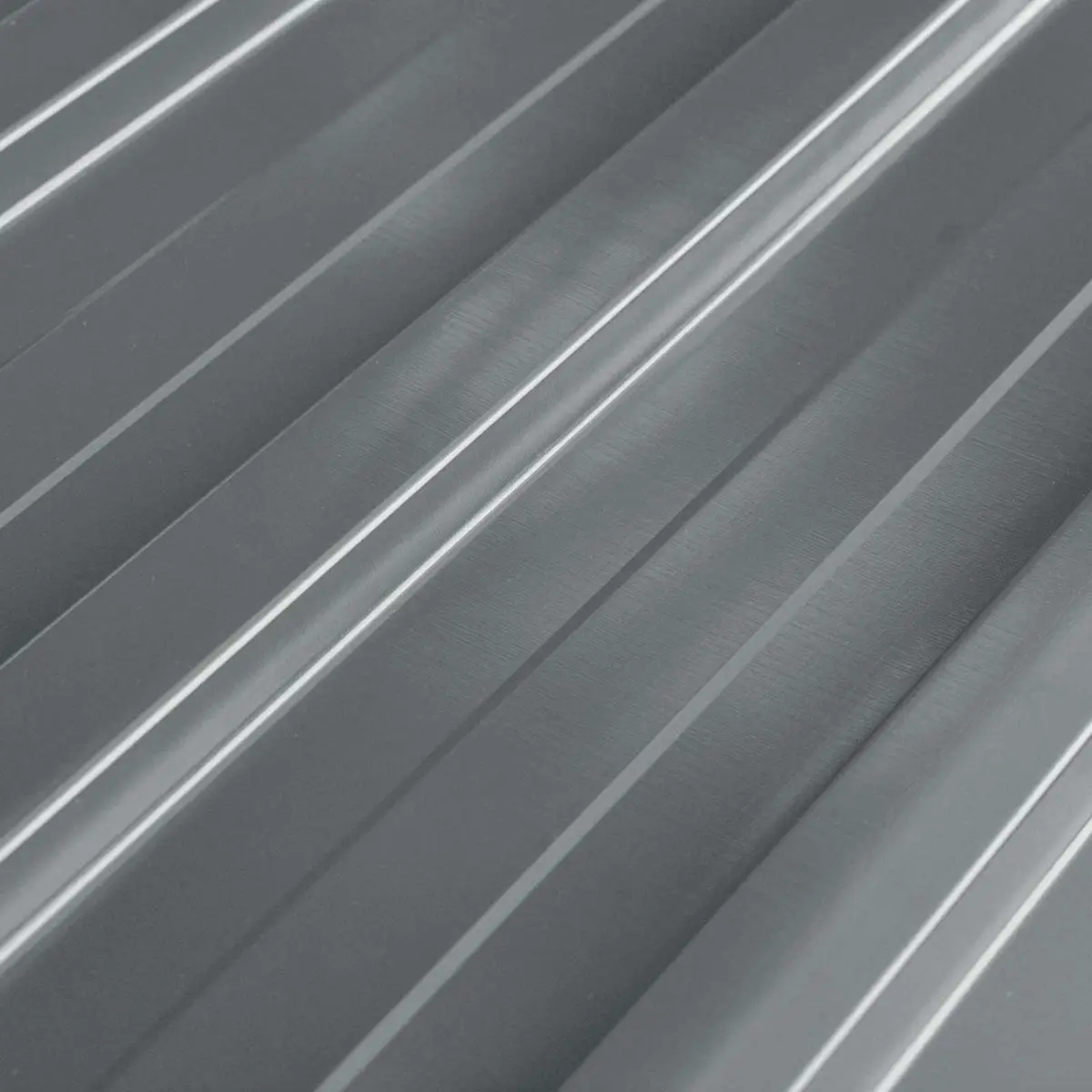 Roof Panel Grey 129 x 45 cm Galvanised Steel Sheets Corrugated 12 Piece