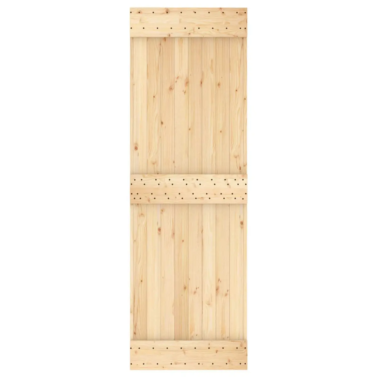 Solid Pine Wood Door Interior Modern Minimalist Design Natural 70 x 210cm