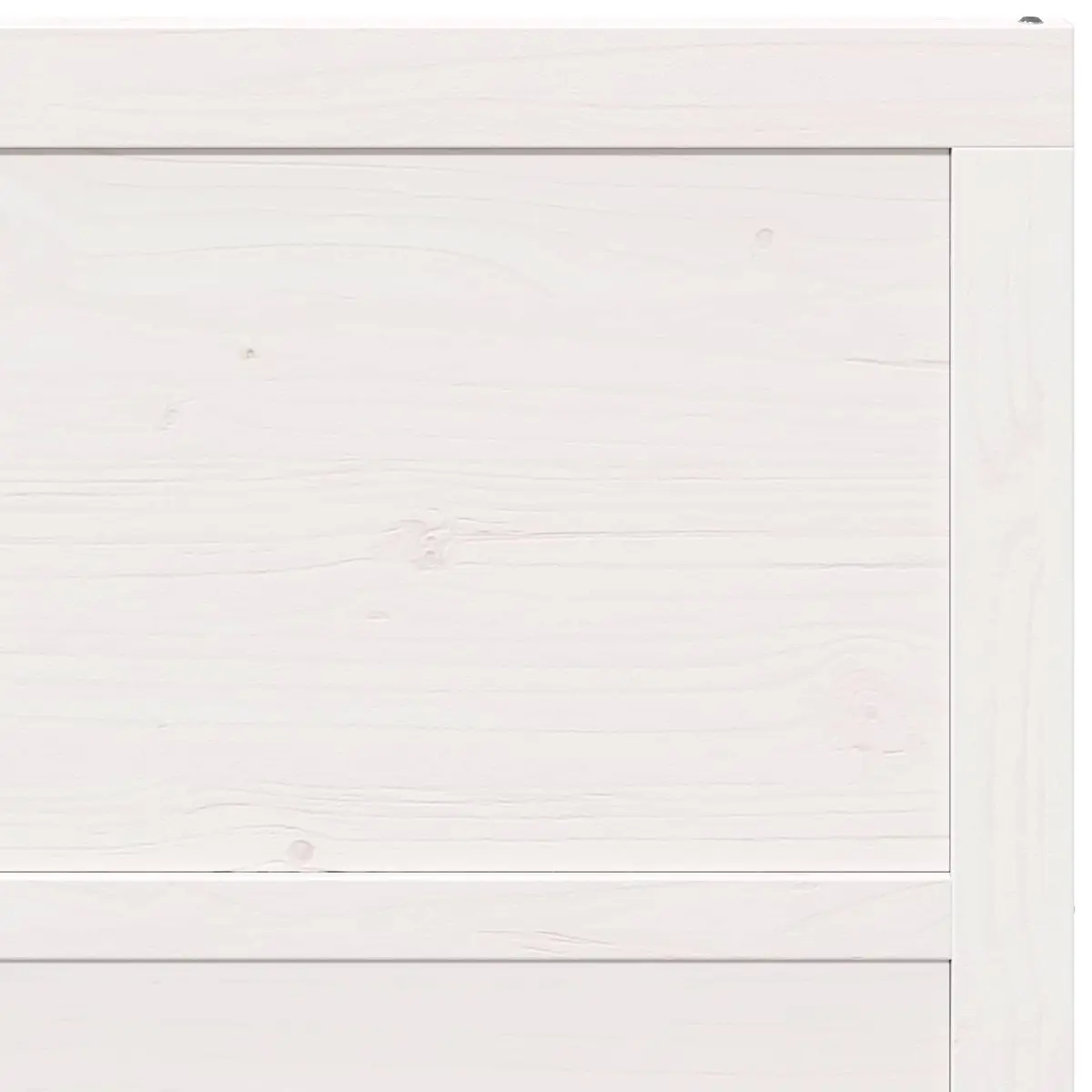 Barn Door Sliding White 90 x 208 cm Solid Pine Wood Space-Saving Home Interior