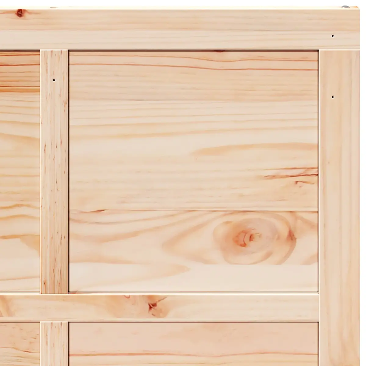 Barn Door Sliding 90cm Natural Solid Pine Wood Interior Space-Saving Rustic