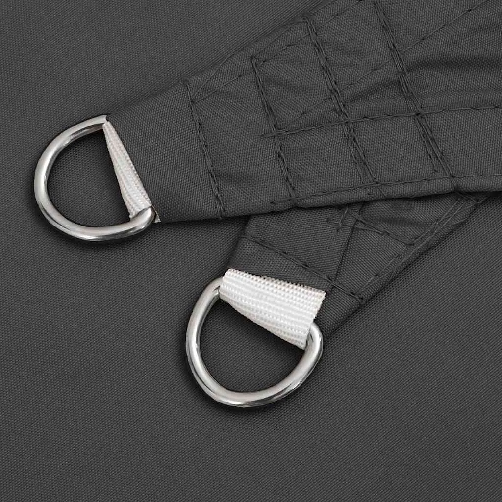 Sunshade Sail Triangular Anthracite 3.6m PU Coated Oxford Fabric Mould and UV Resistant