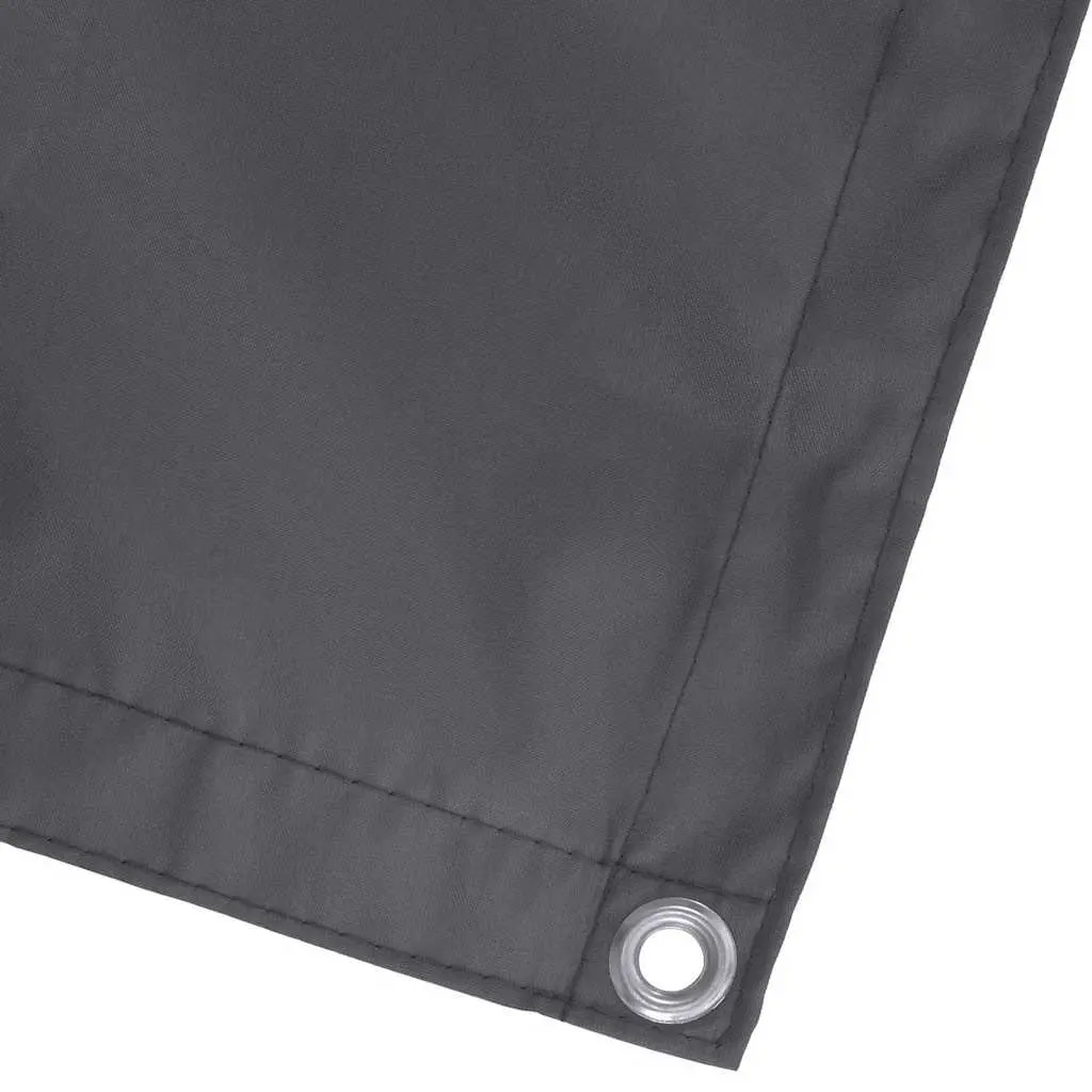 Balcony Screen Anthracite 90x600cm Waterproof Privacy Shade