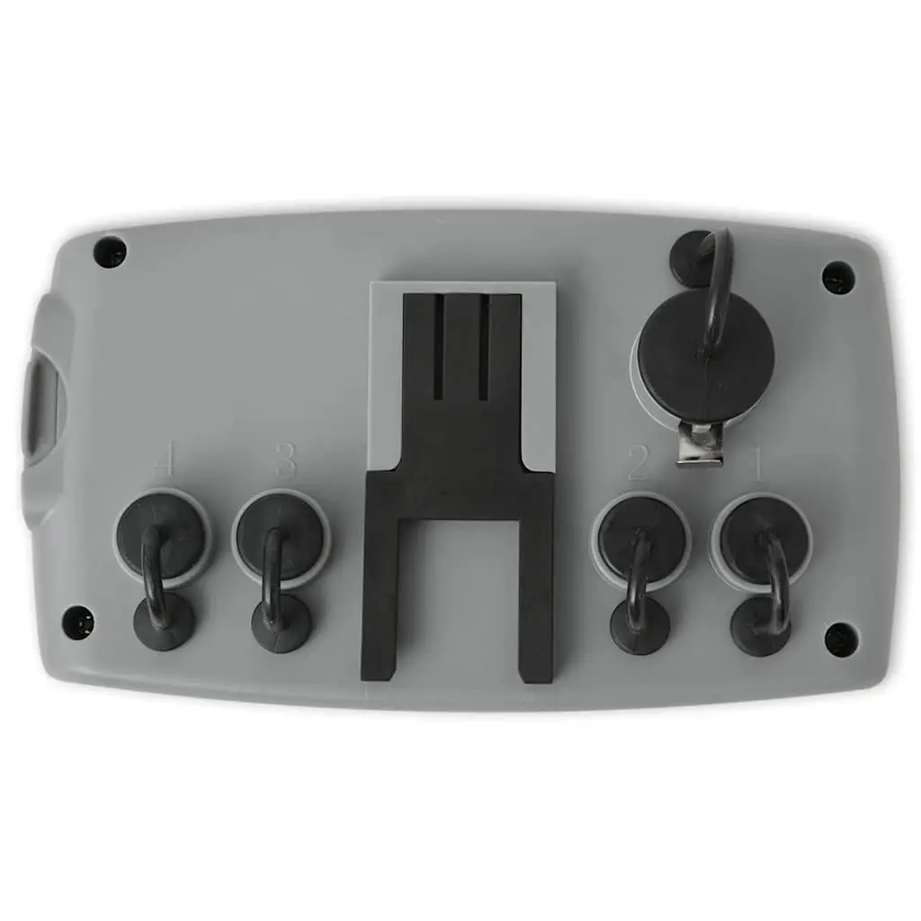 Automatic Irrigation Timer Black 4 Stations Programmable Watering Control System
